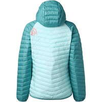 Ternua chaqueta outdoor mujer BIONIK AZUL vista trasera