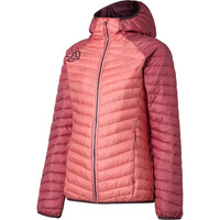 Ternua chaqueta outdoor mujer BIONIK ROSA vista frontal