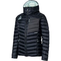 Ternua chaqueta outdoor mujer VILMAN PRO DOWN JKT W NEGRO vista frontal