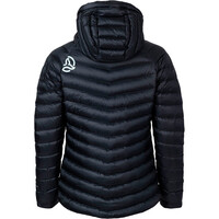 Ternua chaqueta outdoor mujer VILMAN PRO DOWN JKT W NEGRO vista trasera