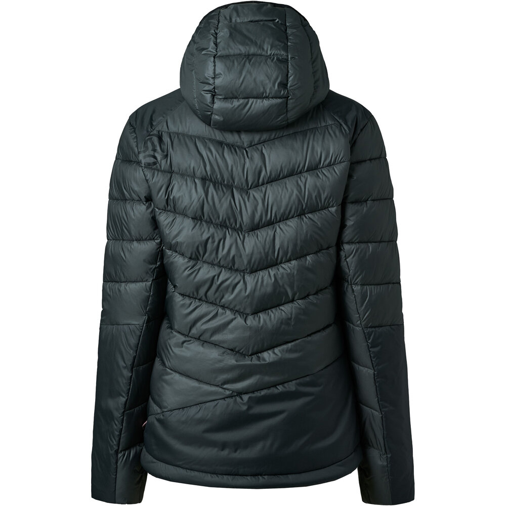 Ternua chaqueta outdoor mujer YAKSIM 2.0 NEGRO vista trasera
