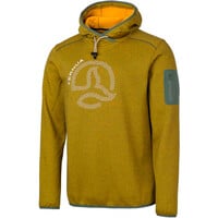 Ternua chaqueta softshell hombre FOX POINT AMARILLO vista frontal