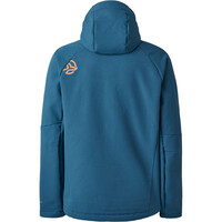 Ternua chaqueta softshell hombre LOKKTA HARD AZUL vista trasera