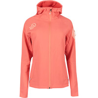Ternua chaqueta softshell mujer SARKE ROSA vista frontal