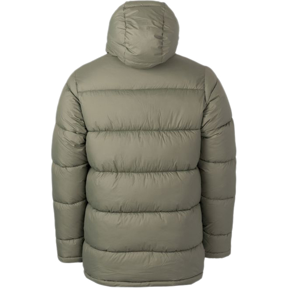 Ternua chaquetas hombre BALENA 400 VERDE vista trasera