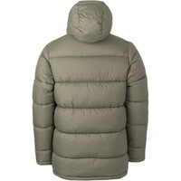 Ternua chaquetas hombre BALENA 400 VERDE vista trasera