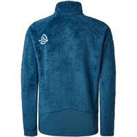 Ternua forro polar hombre LOFTER AZUL vista trasera