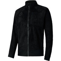 Ternua forro polar hombre LOFTER NEGRO vista frontal