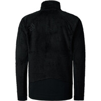 Ternua forro polar hombre LOFTER NEGRO vista trasera