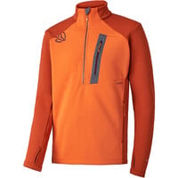 Ternua forro polar hombre PUNJAK NARANJA vista frontal