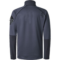 Ternua forro polar hombre RAGGER GRIS vista trasera