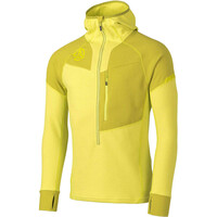 Ternua forro polar hombre RAPID AMARILLO vista frontal