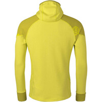 Ternua forro polar hombre RAPID AMARILLO vista trasera