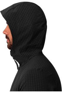 Ternua forro polar hombre REIDVILLE NEGRO vista detalle