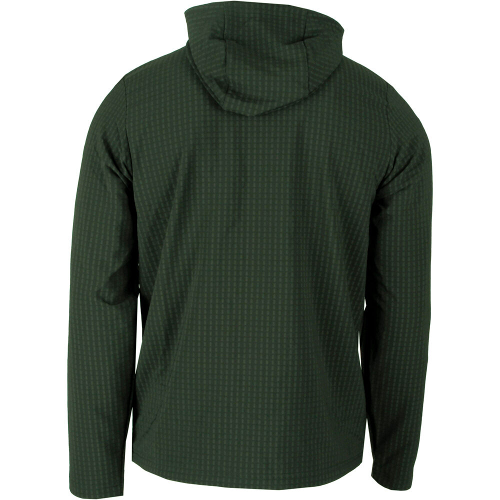 Ternua forro polar hombre REIDVILLE VERDE vista trasera