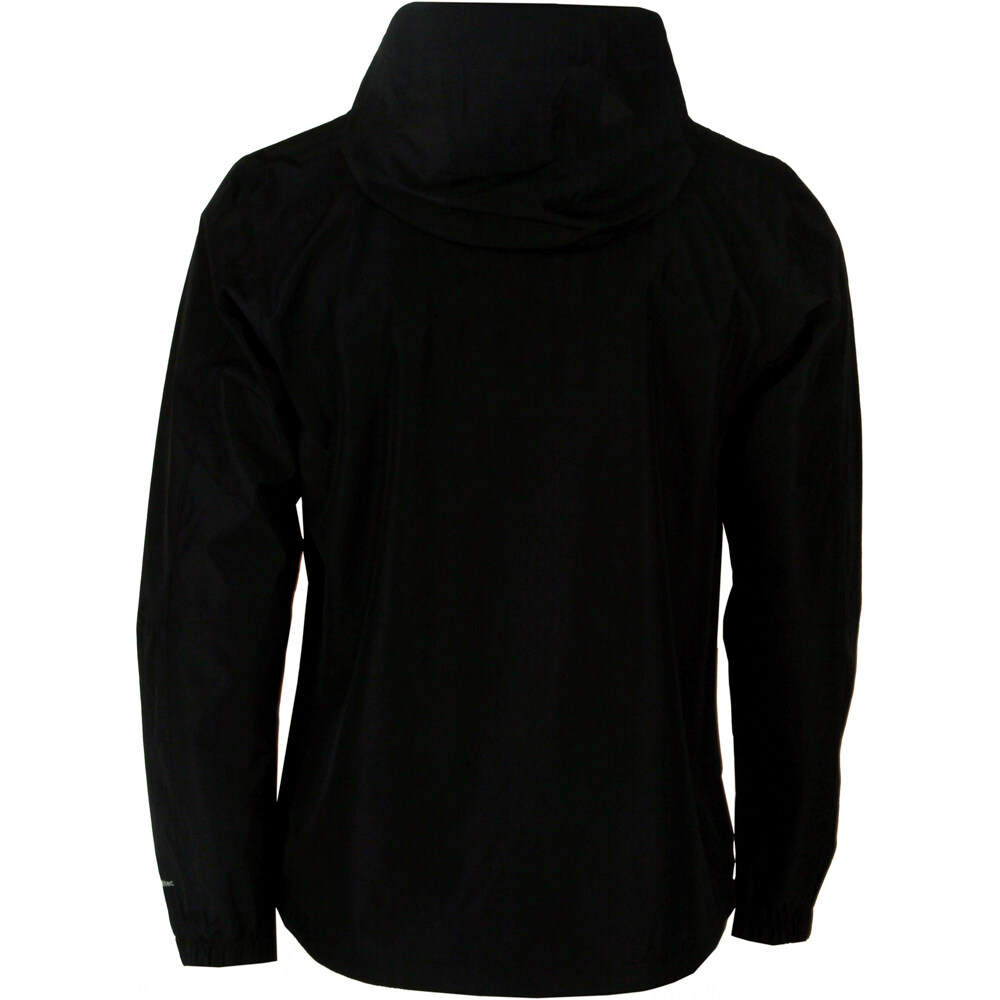 Ternua forro polar hombre SIKU RAIN NEGRO vista trasera