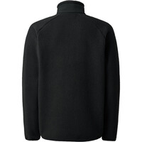 Ternua forro polar hombre TRITON NEGRO vista trasera