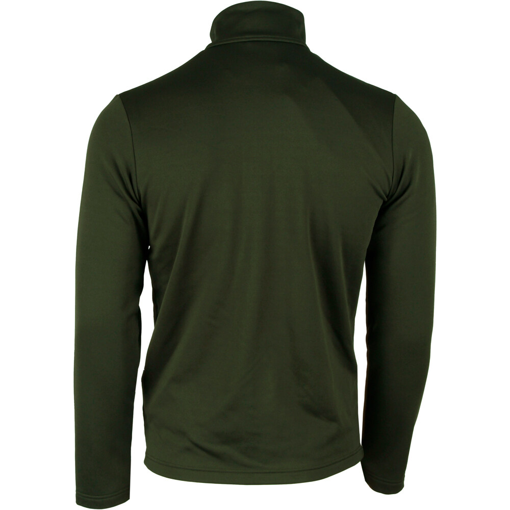 Ternua forro polar hombre TULSK MARRON vista trasera