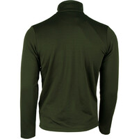 Ternua forro polar hombre TULSK MARRON vista trasera