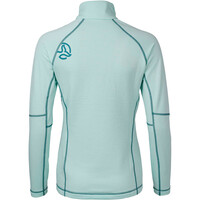 Ternua forro polar mujer MOMHILL AZUL vista trasera