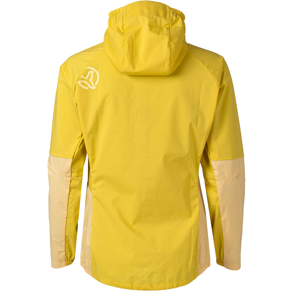 Ternua forro polar mujer OTTO LITE VERDE vista trasera
