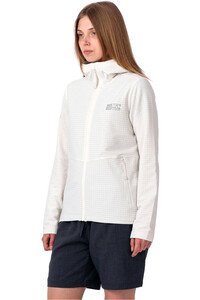 Ternua forro polar mujer REIDVILLE BLANCO vista detalle