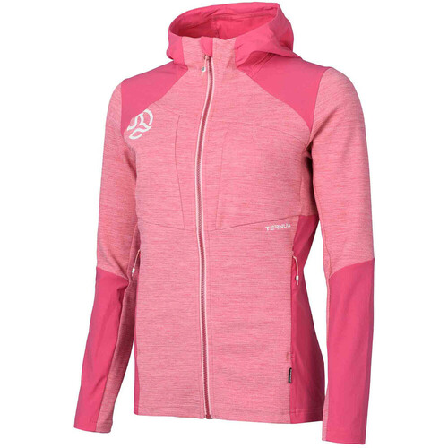 Ternua forro polar mujer TILEKA HOOD ROSA