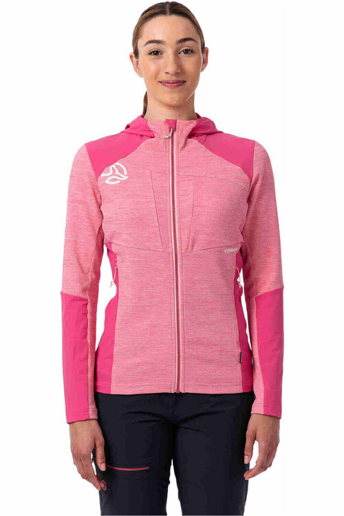 Ternua forro polar mujer TILEKA HOOD ROSA
