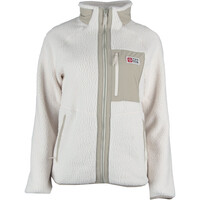 Ternua forro polar mujer TRITON BLANCO vista frontal