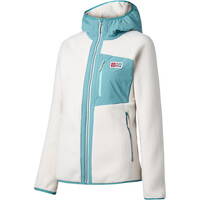 Ternua forro polar mujer TRITON MARRON vista frontal