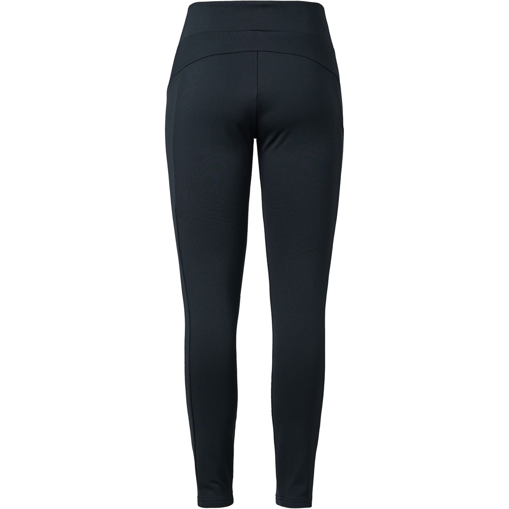 Ternua malla larga mujer COOLSHA WARM NEGRO vista trasera