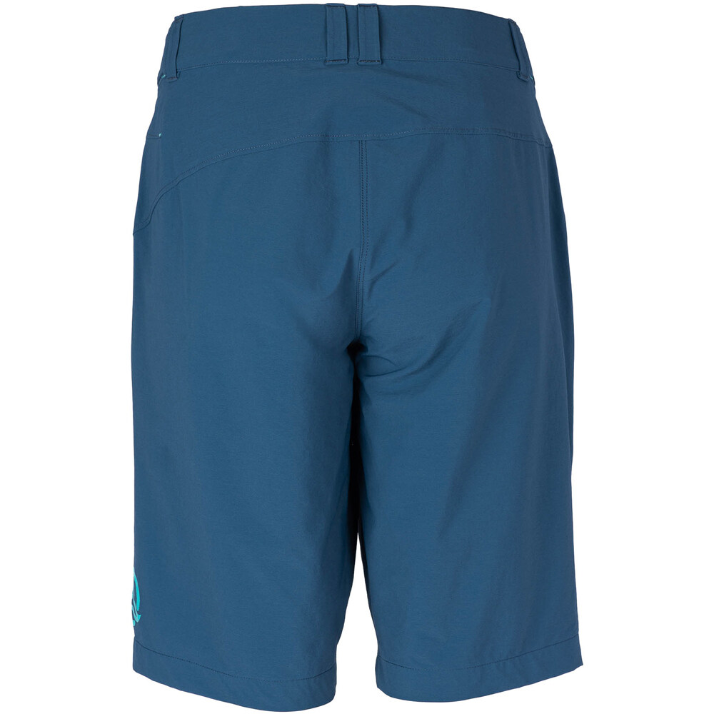 Ternua pantalón corto montaña mujer ROTAR VERDE vista trasera