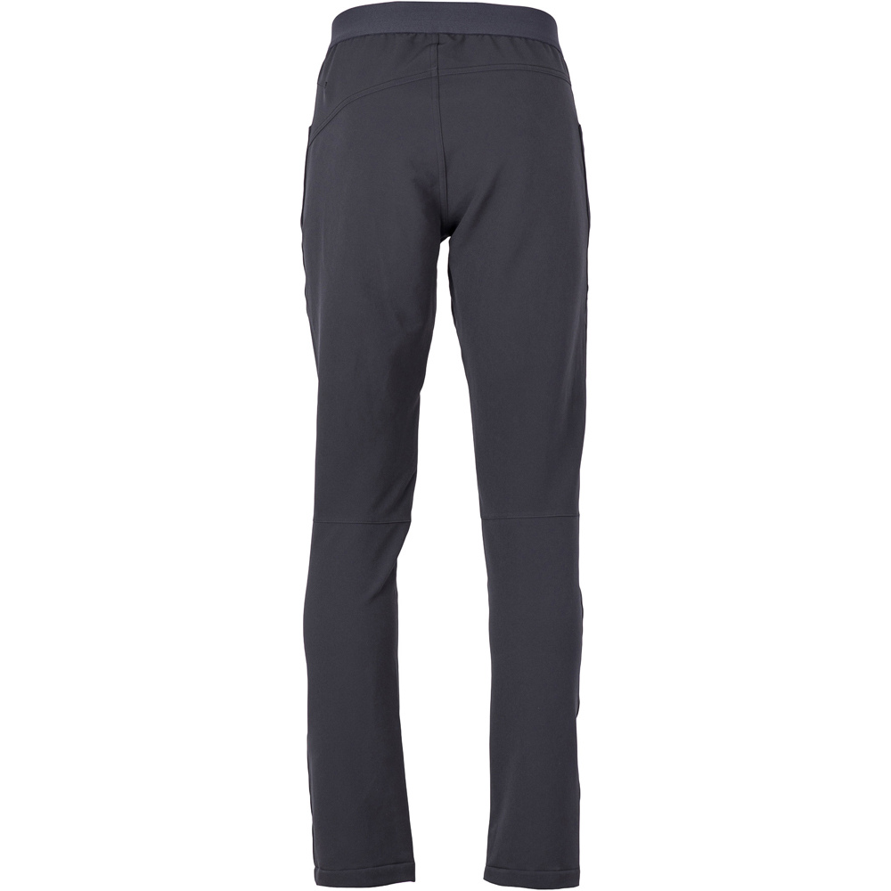 Ternua pantalón montaña hombre FELKIN WARM GRIS vista trasera
