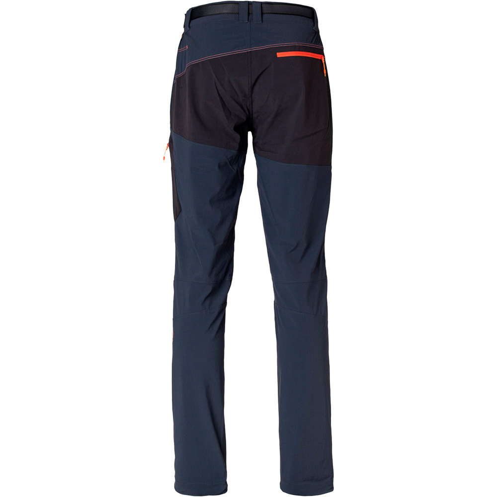 Ternua pantalón montaña hombre GUNDOR GRIS vista trasera