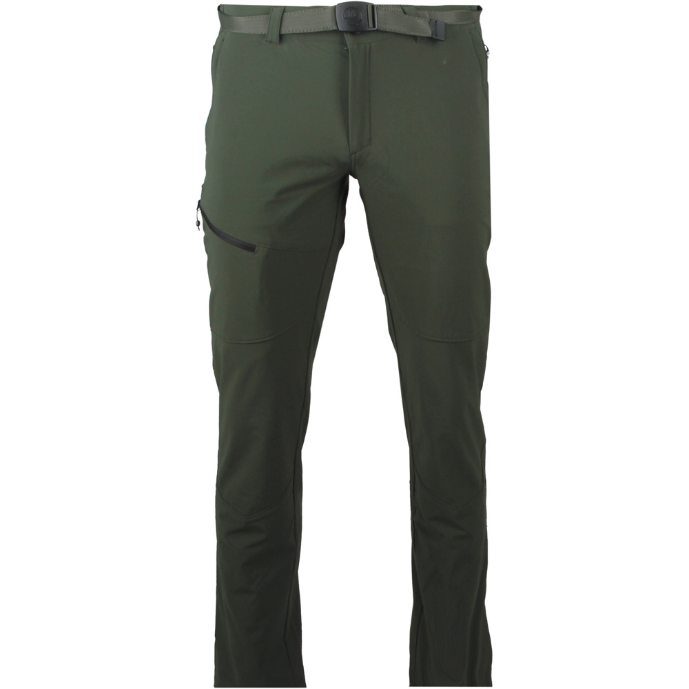 Ternua pantalón montaña hombre KUKAJ VERDE vista frontal