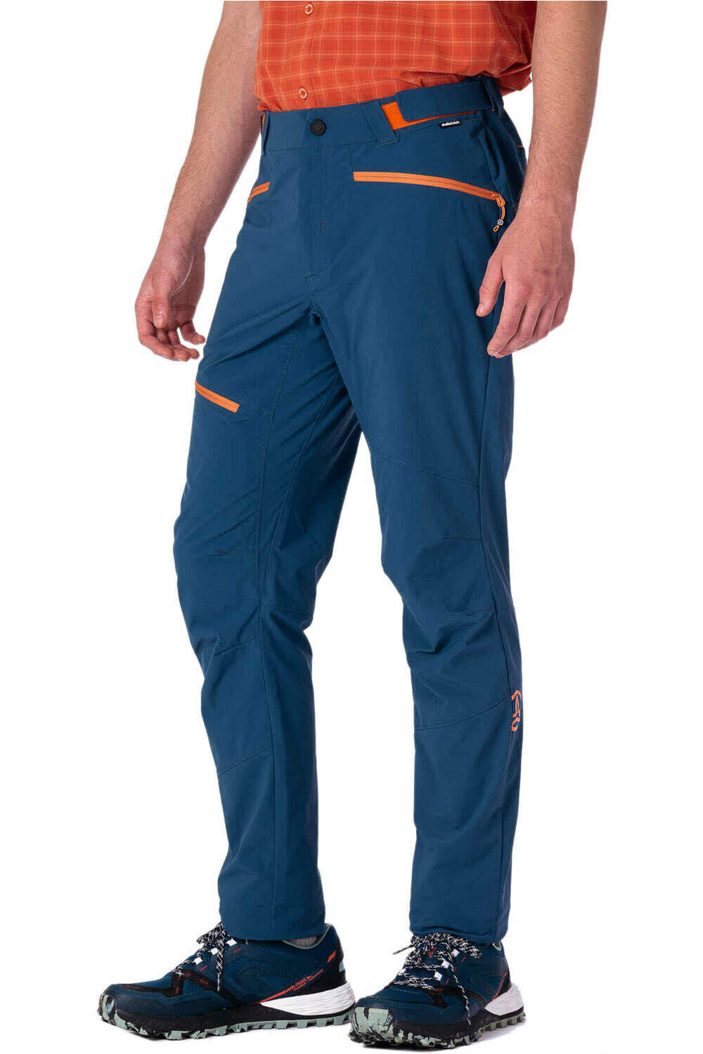 Ternua pantalón montaña hombre ROTOR VERDE vista frontal