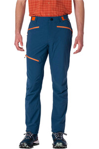 Ternua pantalón montaña hombre ROTOR VERDE vista trasera