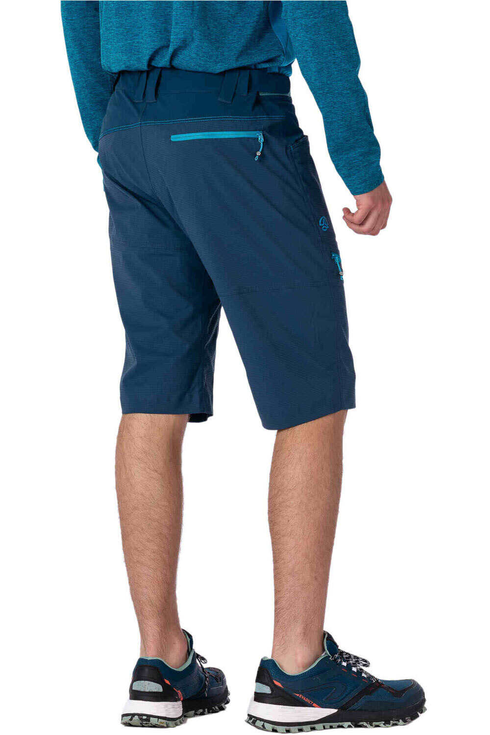 Ternua pantalón montaña hombre STUR VERDE vista detalle
