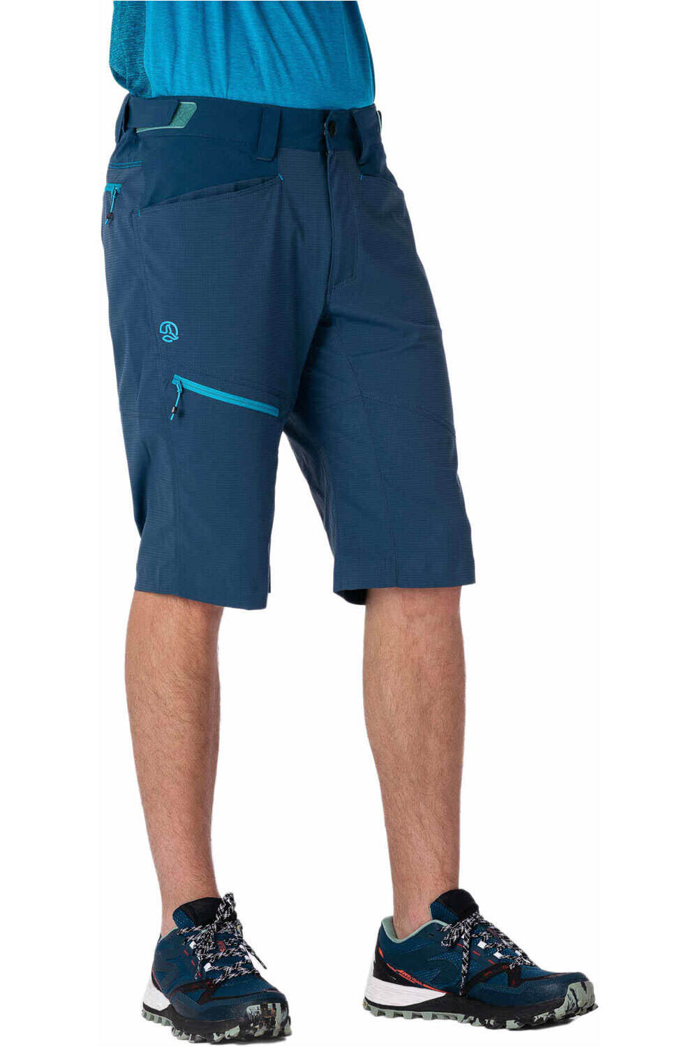 Ternua pantalón montaña hombre STUR VERDE vista frontal
