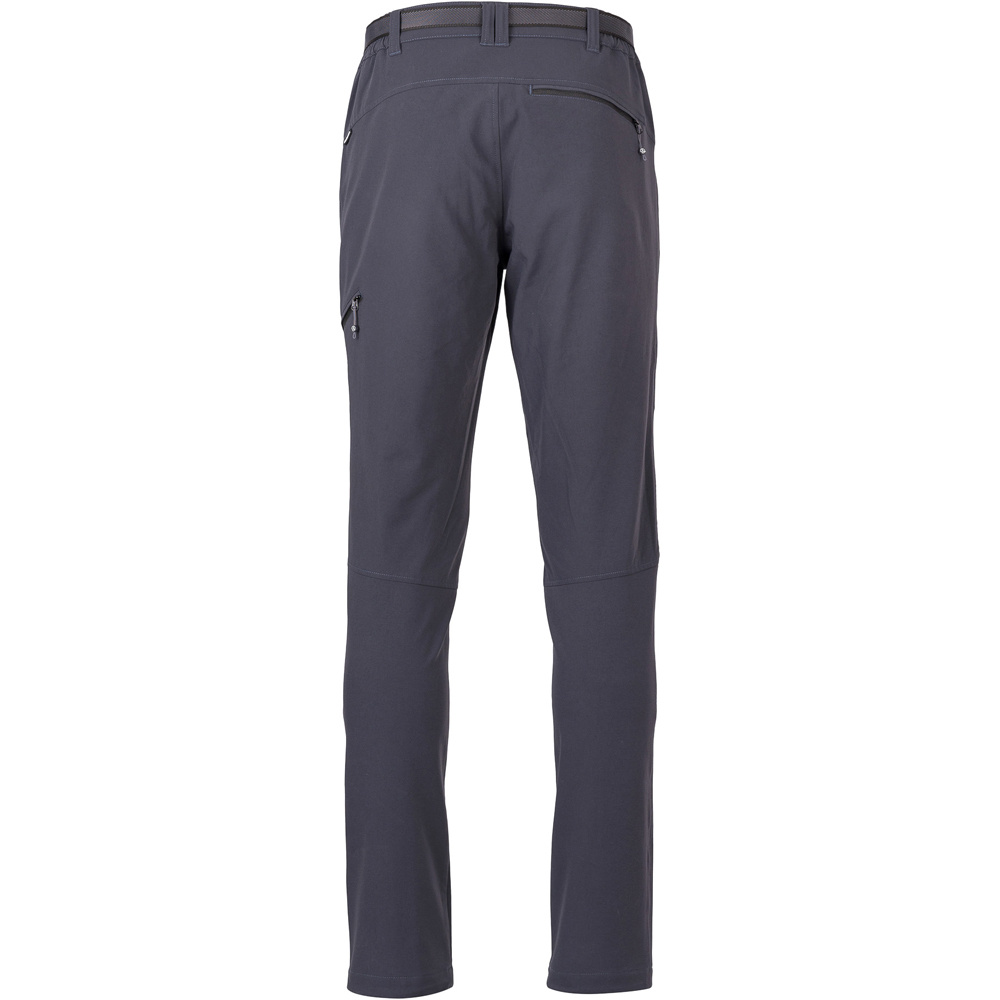 Ternua pantalón montaña hombre WILBUR GRIS vista trasera