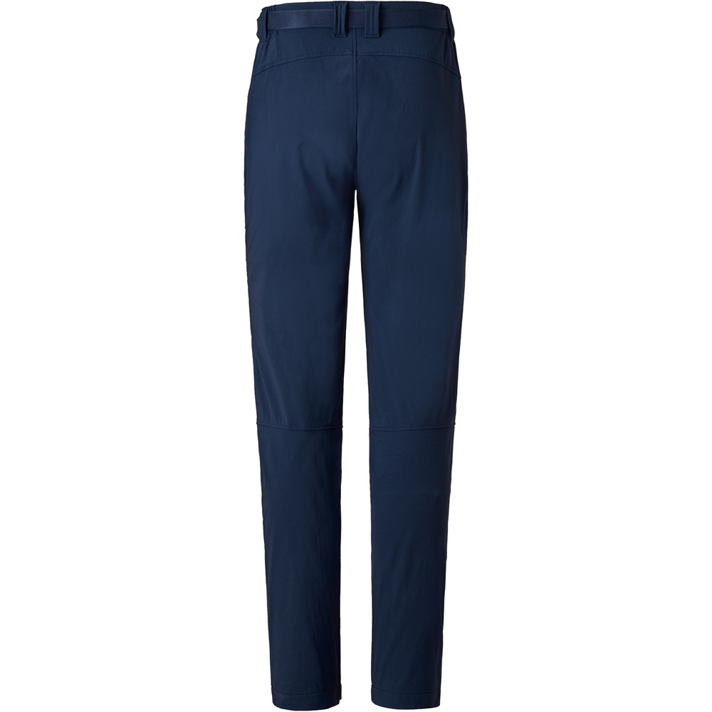 Ternua pantalón montaña mujer DARKSTONE AZUL vista trasera