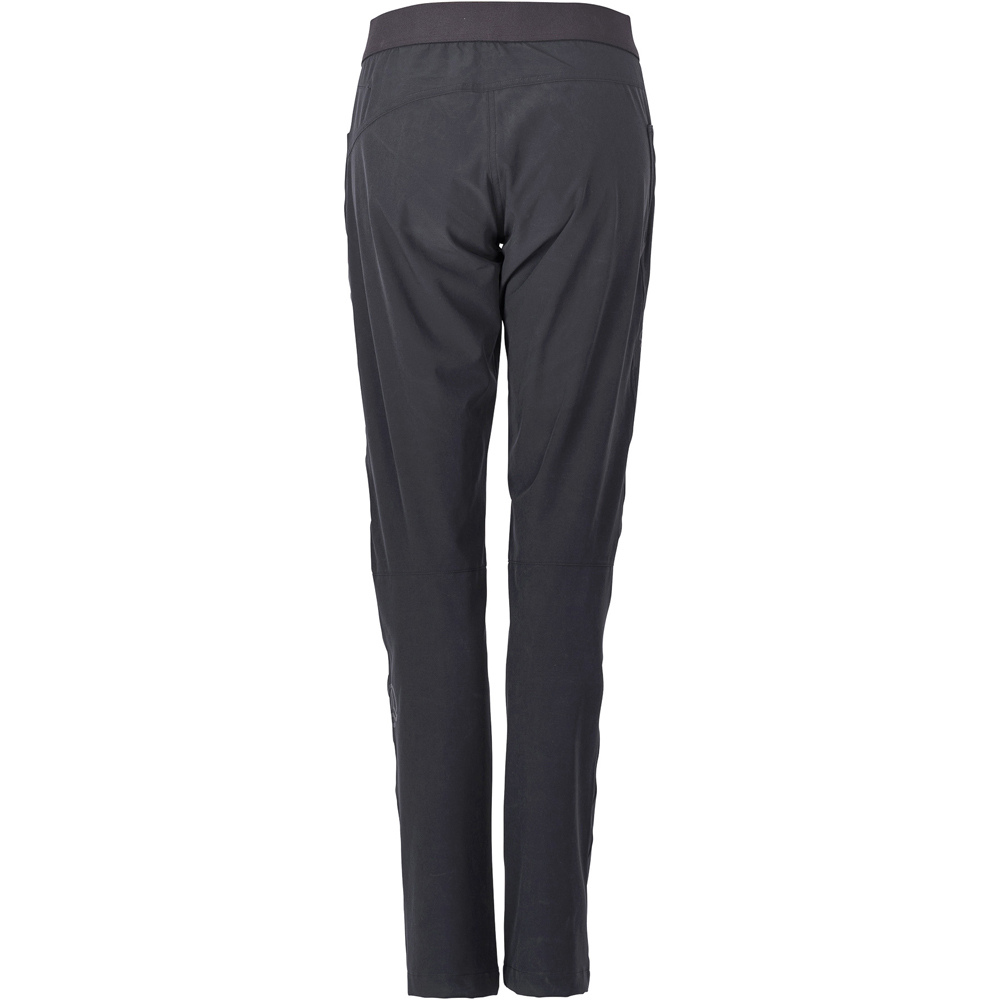 Ternua pantalón montaña mujer FELKIN NEGRO vista trasera