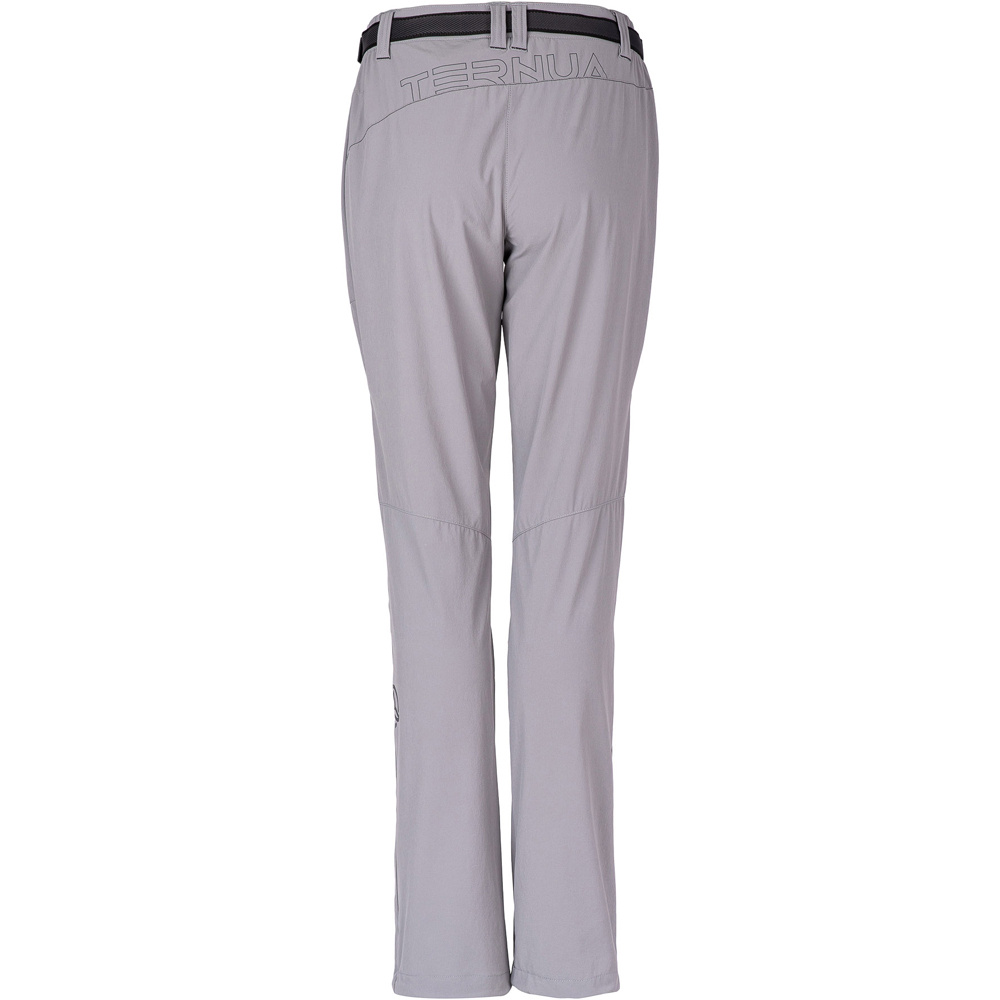 Ternua pantalón montaña mujer FRIZA GRIS vista trasera