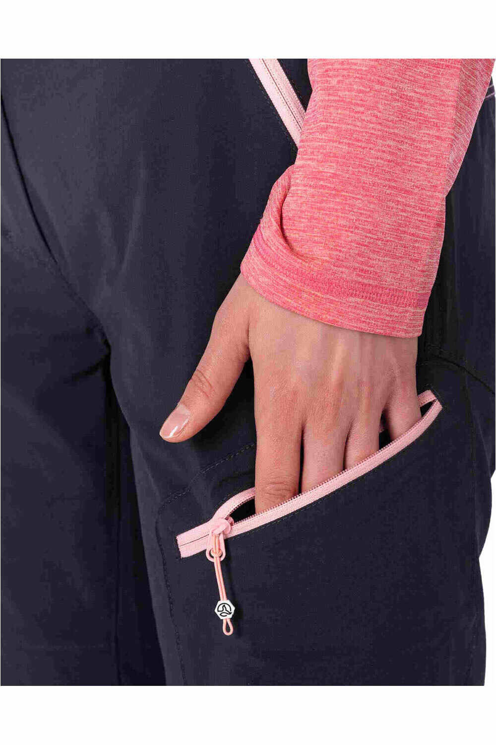 Ternua pantalón montaña mujer GUNDORA GRIS 03