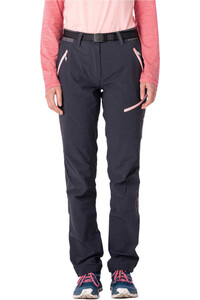 Ternua pantalón montaña mujer GUNDORA GRIS vista trasera