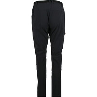 Ternua pantalón montaña mujer KUKAJ GRIS vista trasera