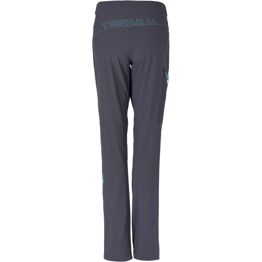 Ternua pantalón montaña mujer KULTUS GRIS vista trasera