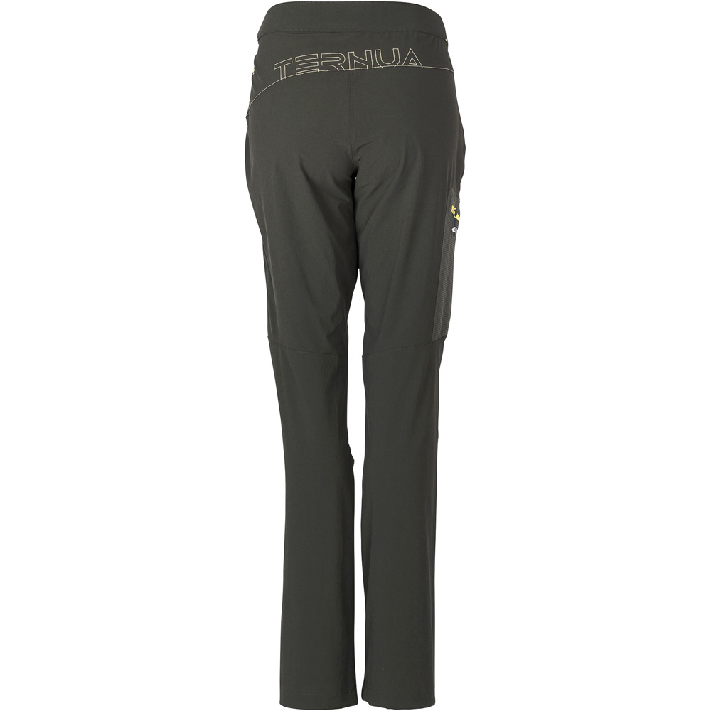 Ternua pantalón montaña mujer KULTUS VERDE vista trasera