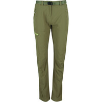 Ternua pantalón montaña mujer NEWRY VERDE vista frontal