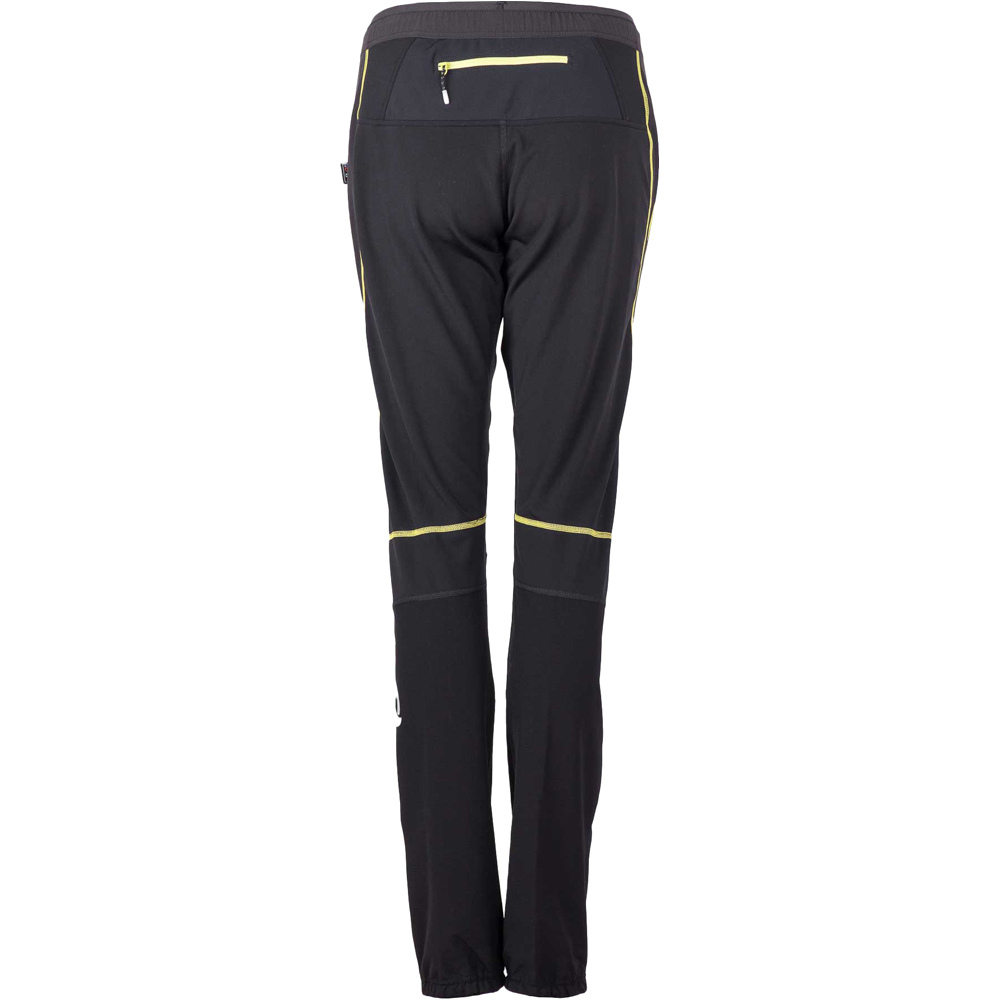 Ternua pantalón montaña mujer STOWE NEGRO vista trasera